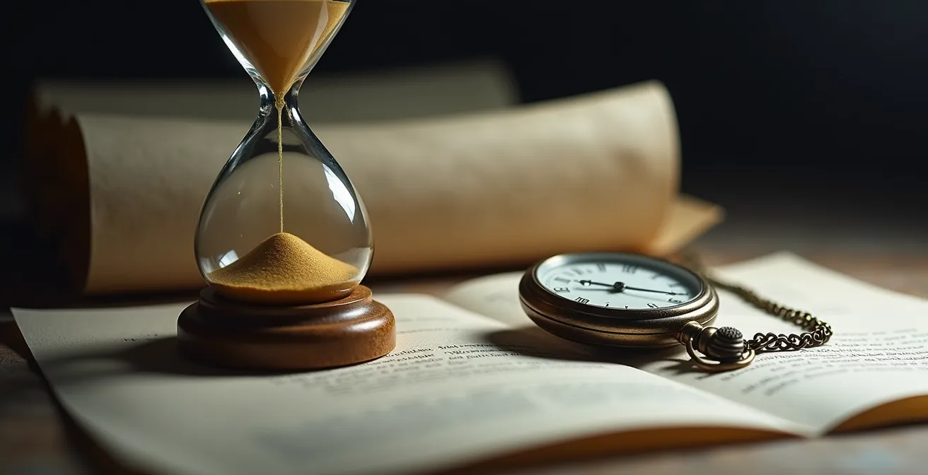 Calendrier et documents d'assurance montrant les délais de validité des devis