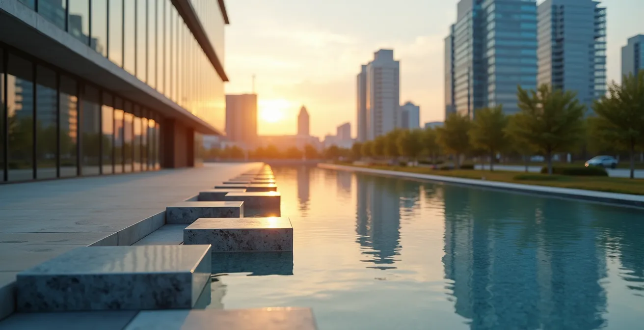 Représentation de l'équilibre entre sécurité et performance dans l'allocation d'actifs en assurance vie