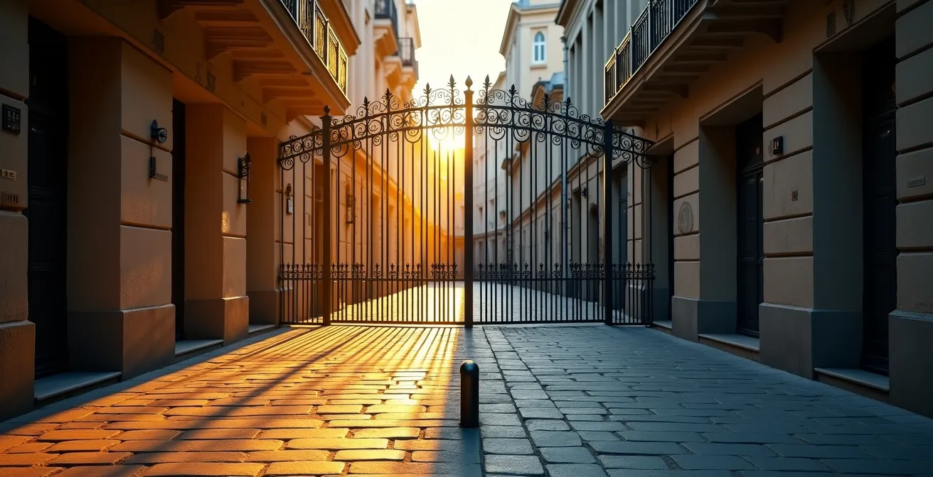 Deux parcours parallèles montrant la différence d'accès entre mutuelle et assurance privée